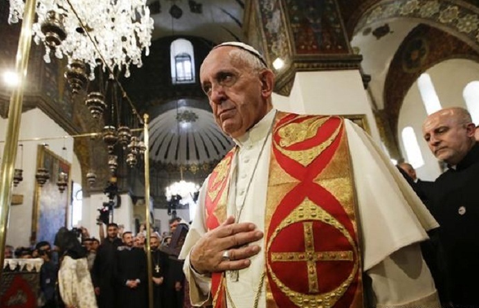 Le pape François prononce le mot «génocide» à Erevan